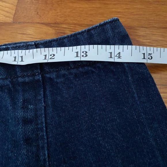 Naf Naf Denim Button Front Mini Skirt, Size 38, Y2K Style Denim Skirt - Picture 8 of 9